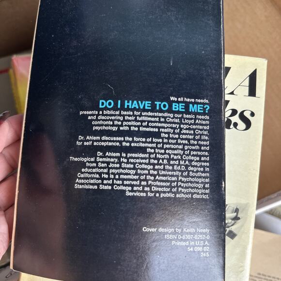 Do I Have to Be Me? The Psychology of Human Need Lloyd H. Ahlem 1973 Illustrated - Picture 3 of 6